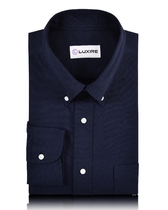 Navy Oxford Shirt