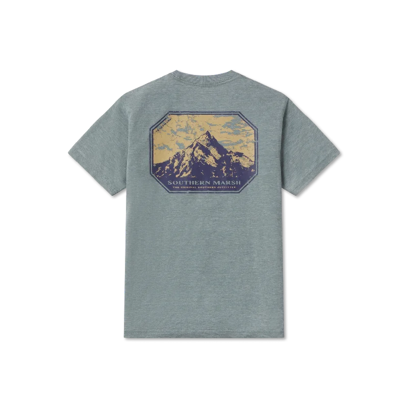 Men's short-sleeve rugged urban-warm-dense-poly tee-Youth SEAWASH™ Tee - High Altitude Hexagon